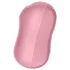 Satisfyer - luchtdruk clitoris vibrator - katoen snoep - koraal