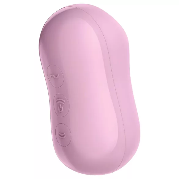 Satisfyer Cotton Candy - luchtdruk clitoris vibrator - oplaadbaar - paars