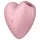 Satisfyer Cutie Heart - luchtdruk clitorisstimulator vibrator - oplaadbaar