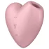 Satisfyer Cutie Heart - luchtdruk clitorisstimulator vibrator - oplaadbaar