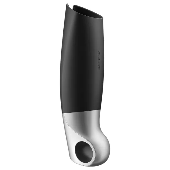 Satisfyer Power - automatische masturbeerder - oplaadbaar - zwart