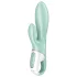 Satisfyer Air Pump Bunny 5 - App-gestuurde opblaasbare vibrator (mint)