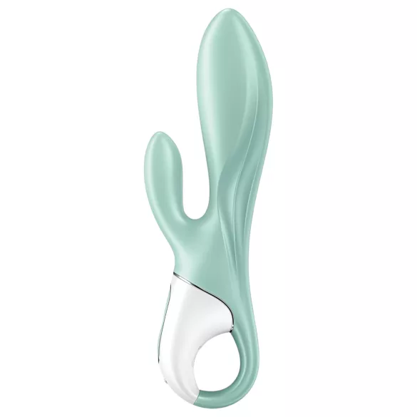 Satisfyer Air Pump Bunny 5 - App-gestuurde opblaasbare vibrator (mint)