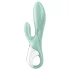 Satisfyer Air Pump Bunny 5 - App-gestuurde opblaasbare vibrator (mint)