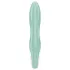 Satisfyer Air Pump Bunny 5 - App-gestuurde opblaasbare vibrator (mint)