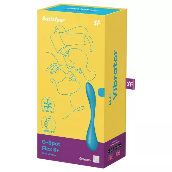 Satisfyer G-spot Flex 5 - App-gestuurde G-spot vibrator (groen)