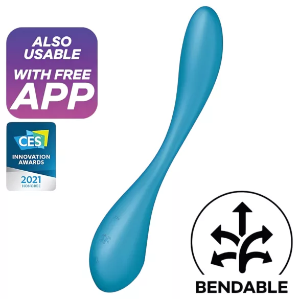 Satisfyer G-spot Flex 5 - App-gestuurde G-spot vibrator (groen)