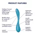 Satisfyer G-spot Flex 5 - App-gestuurde G-spot vibrator (groen)