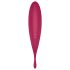 Satisfyer Twirling Pro - clitoris vibrator 2-in-1 - rood