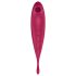 Satisfyer Twirling Pro - clitoris vibrator 2-in-1 - rood