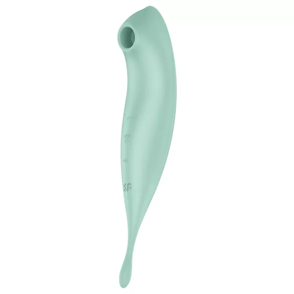 Satisfyer Twirling Pro - clitorisstimulator en vibrator - oplaadbaar - mint