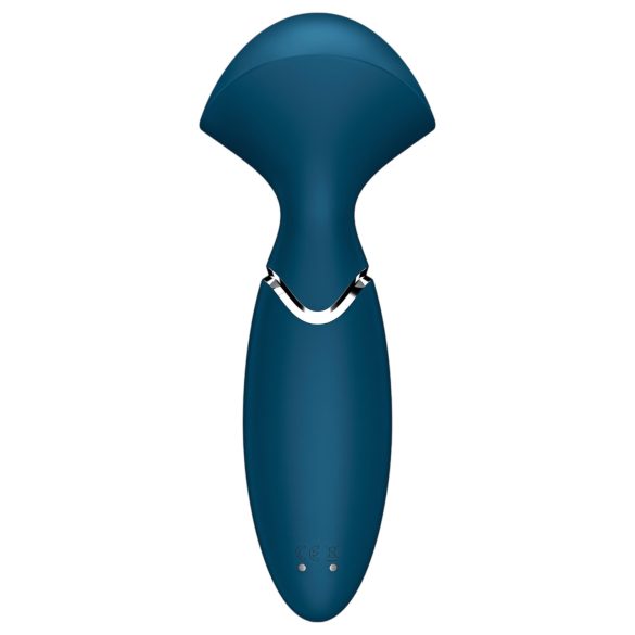 Satisfyer Mini Wand-er - waterdichte massagevibrator (blauw)