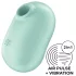 Satisfyer Pro To Go 2 - oplaadbare luchtdruk clitorisstimulator - mintgroen