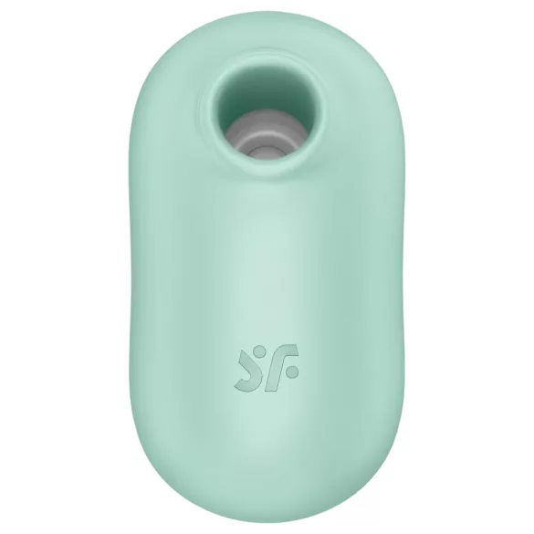Satisfyer Pro To Go 2 - oplaadbare luchtdruk clitorisstimulator - mintgroen
