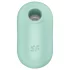Satisfyer Pro To Go 2 - oplaadbare luchtdruk clitorisstimulator - mintgroen