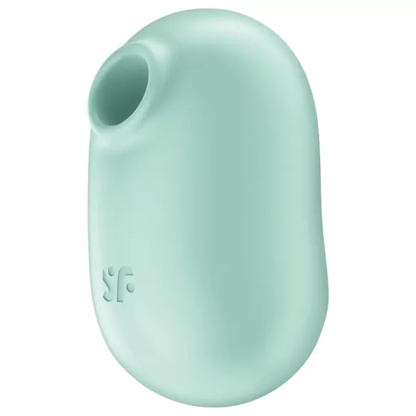 Satisfyer Pro To Go 2 - oplaadbare luchtdruk clitorisstimulator - mintgroen