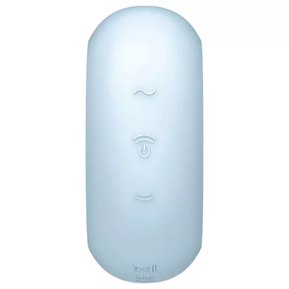 Satisfyer Pro To Go 3 - oplaadbare luchtdruk‑clitorisstimulator (blauw)