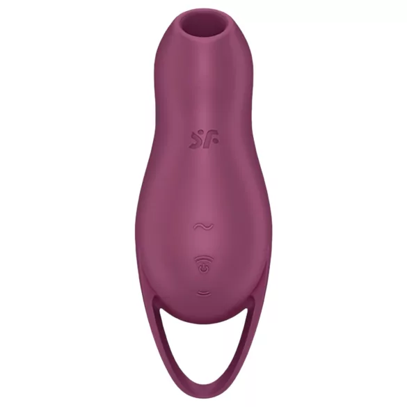 Satisfyer Pocket Pro 1 - luchtdruk clitorisstimulator - oplaadbaar - paars