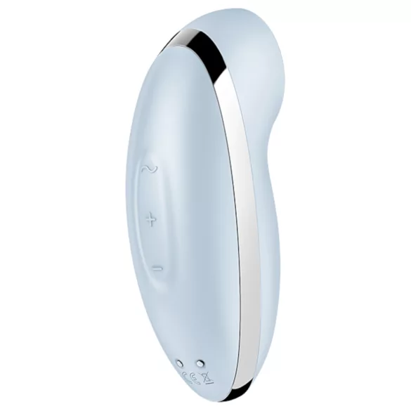 Satisfyer Tap & Climax 2 - clitorisstimulator en vibrator - blauw