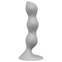 Satisfyer Triple Ball-R - dildo met kralen - grijs