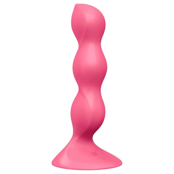 Satisfyer Triple Ball-R - anaal vibrator met kralen - siliconen - roze