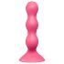 Satisfyer Triple Ball-R - anaal vibrator met kralen - siliconen - roze
