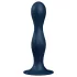 Satisfyer Double Ball-R - gewicht dildo - siliconen - blauw