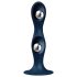 Satisfyer Double Ball-R - verzwaard dildo (blauw)