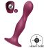 Satisfyer Double Ball-R - dildo met zuignap - verzwaard - rood