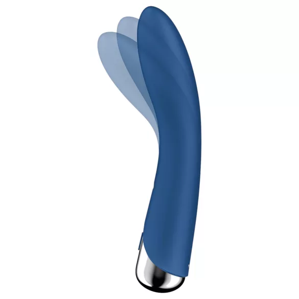 Satisfyer Spinning Vibe 1 - G-spot vibrator met roterende kop - blauw