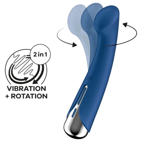 Satisfyer Spinning G-Spot 1 - roterende G-spot vibrator (blauw)