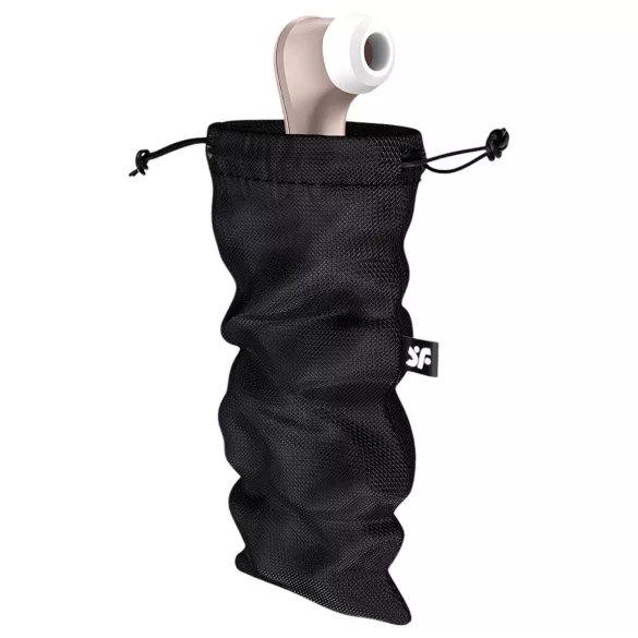 Satisfyer Treasure Bag L - discrete opbergtas - medium - zwart