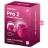 Satisfyer Pro 2 Classic Blossom - luchtdruk clitorisstimulator - rood