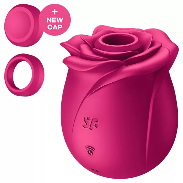 Satisfyer Pro 2 Classic Blossom - luchtdruk clitorisstimulator - rood