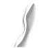 Satisfyer Cosmic Crest 2 - metalen dildo - gebogen golfvorm - zilver