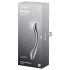 Satisfyer Pure Gravity 1 – Geribbelde Stalen Dildo (Zilver)