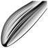 Satisfyer Pure Gravity 1 – Geribbelde Stalen Dildo (Zilver)