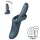 Satisfyer Heat Flex 4 - verwarmende vibrator met clitoristimulator (grijs)