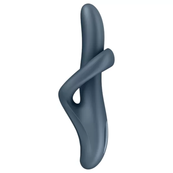 Satisfyer Heat Flex 4 - verwarmende vibrator met clitoristimulator (grijs)