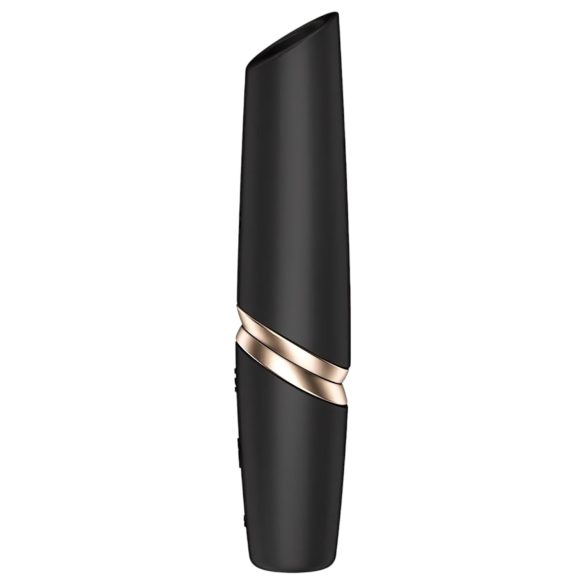 Satisfyer Perfect Kiss - Lippenstiftvibrator (zwart)