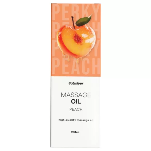 Satisfyer - massageolie - perzik geur - 250ml