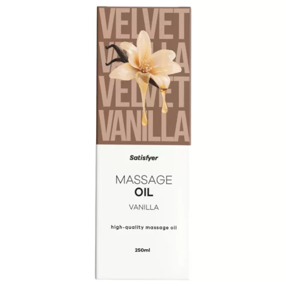 Satisfyer - massageolie - vanille geur - 250ml