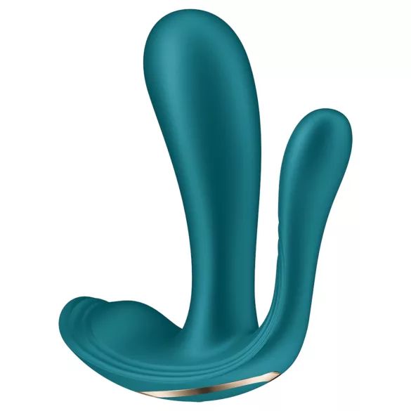 Satisfyer Top Secret+ - draagbare tril vibrator met 3 armen - groen