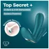 Satisfyer Top Secret+ - draagbare tril vibrator met 3 armen - groen