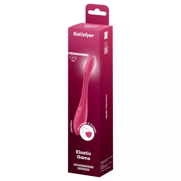 Satisfyer - paar vibrator - flexibel ontwerp - siliconen pink