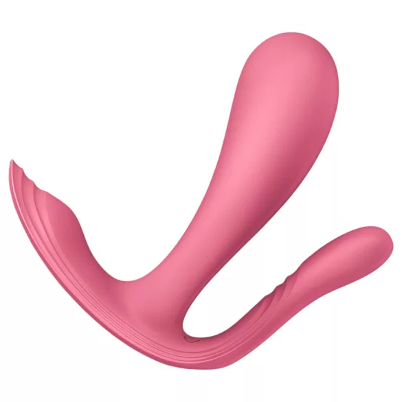 Satisfyer Top Secret+ - draagbare G-punt- en anaalvibrator (roze)