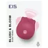 EIS Blush&Bloom - zuigende en vibrerende stimulator (rood)