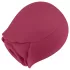 EIS Blush&Bloom - zuigende en vibrerende stimulator (rood)