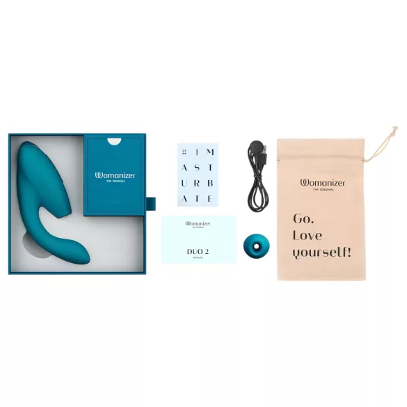 Womanizer Duo 2 - 2-in-1 G-spot vibrator - groen