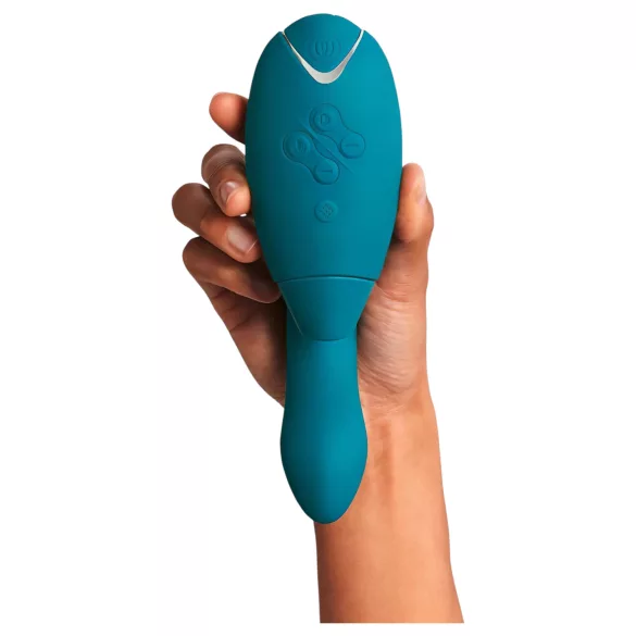 Womanizer DUO 2 - clitoriszuigende rabbit-vibrator (petrol)